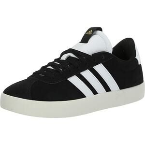 NWT adidas Women's VL Court 3.0 Sneaker, black/white -Size 7